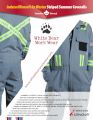 Indura Ultrasoft by Westex Striped Summer Coveralls